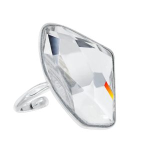 swarovski crystal cuff halfpair galactic handmade silver earrings