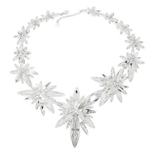 Star BurstNecklace, , swarovski, handmade, jewel, silver, elegant, , gift, cadou, accesories, sparkle, elegance, feminine, femei